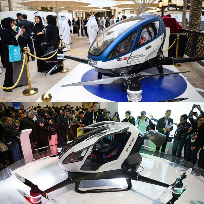 Taxis volants : à Dubaï, il sera possible de se déplacer par drone dès juillet