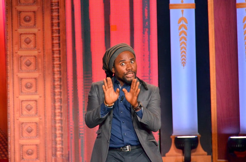 Le comédien Boukary à la MACA