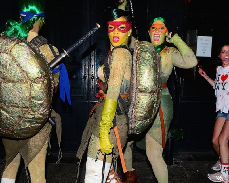 Rihanna membre des « Tortus Ninjas » 
