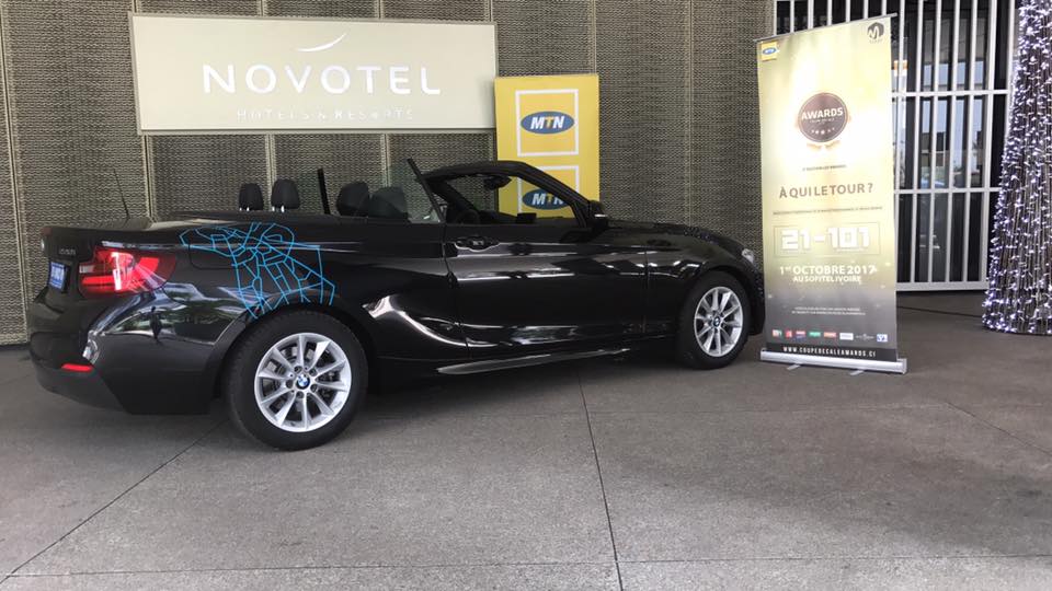 Awards coupé Décalé  un véhicule de luxe pour le grand vainqueur