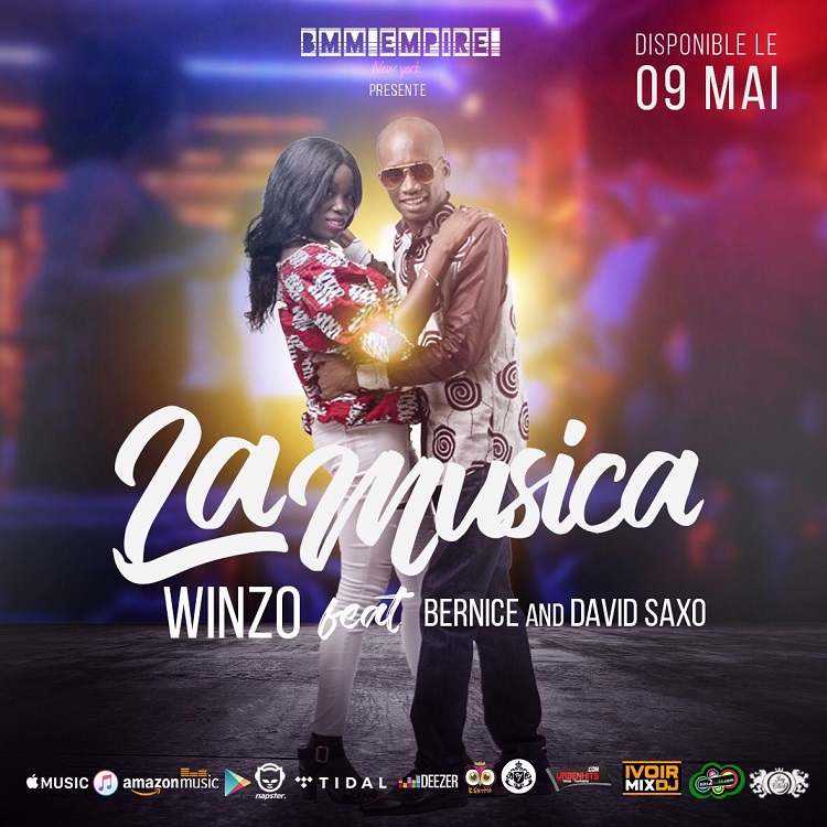 B Winzo feat Bernice  David Saxo - La Musica (Hommage à Gnonnas Pedro)