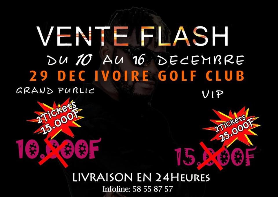 Concert d’Arafat : les prix des tickets baissent sur une période